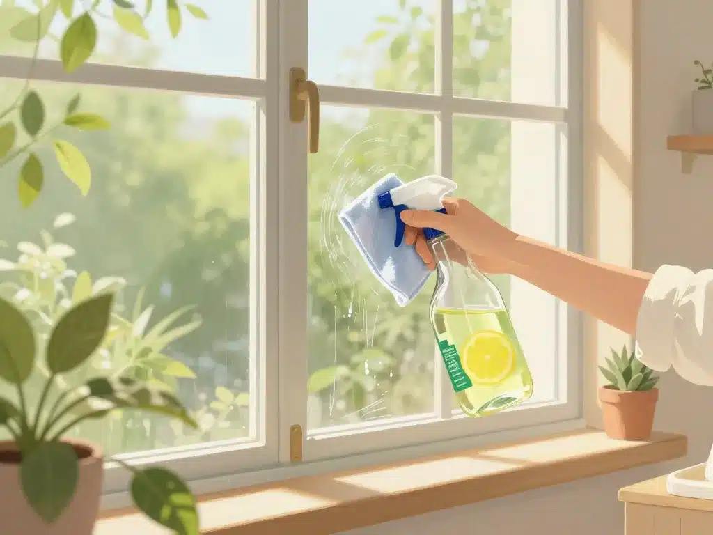 avec quoi nettoyer les vitres nettoyage écologique intérieur sain