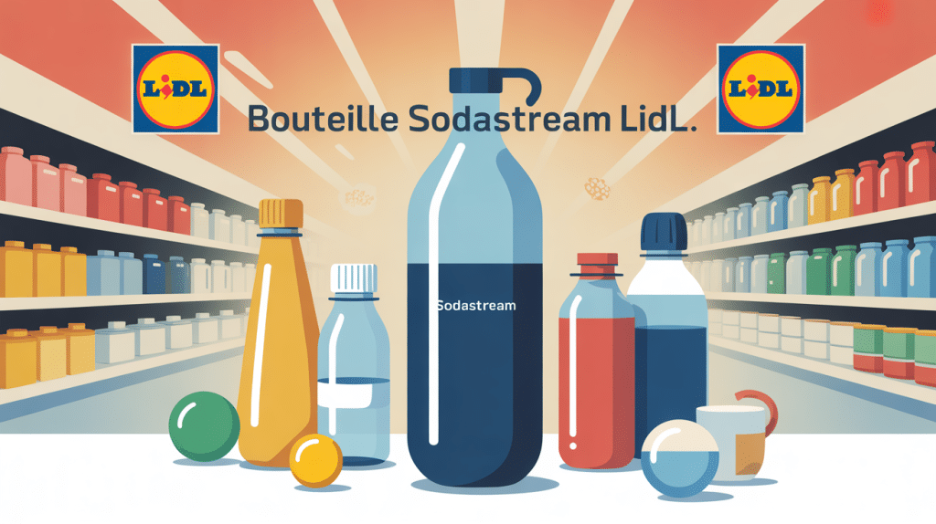 illustration guide bouteille sodastream lidl