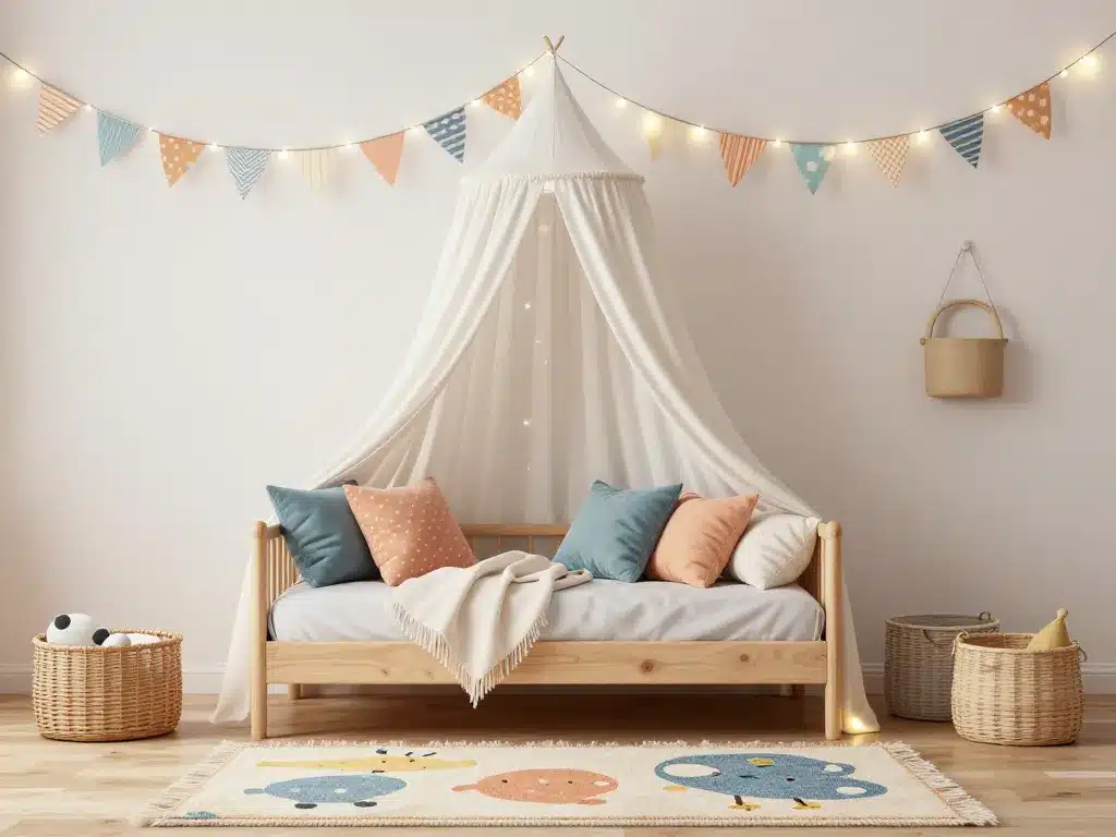 deco lit cabane accessoires et textiles chambre