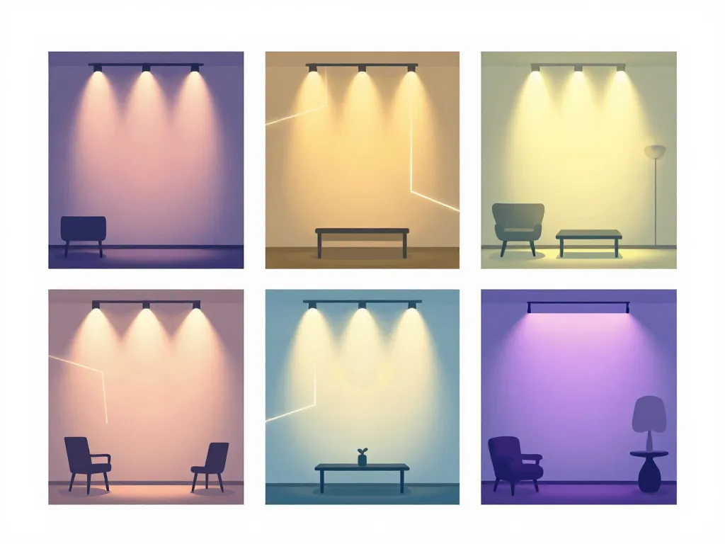 décoration murale lumineuse diagramme ambiance et confort