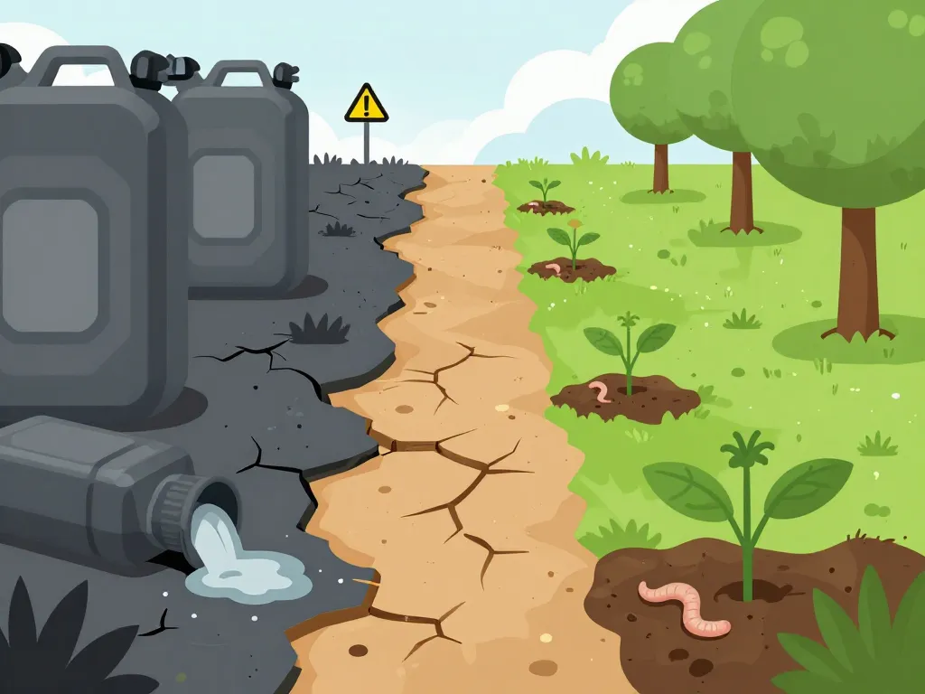 désherber au gasoil côté pollué versus sain dangers légaux