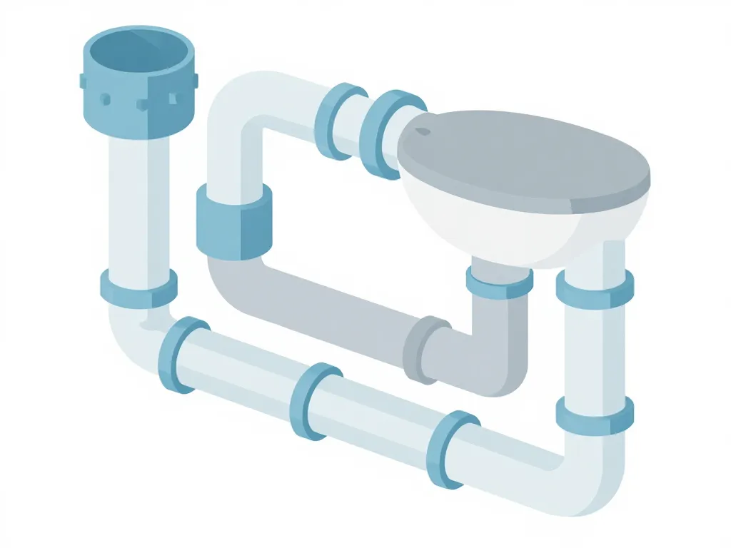 schéma diamètre évacuation wc plomberie