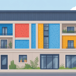 enduit sur polystyrène extérieur illustration façade