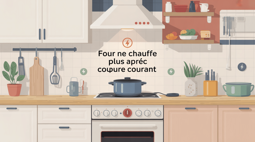 four ne chauffe plus après coupure de courant visuel cuisine installation