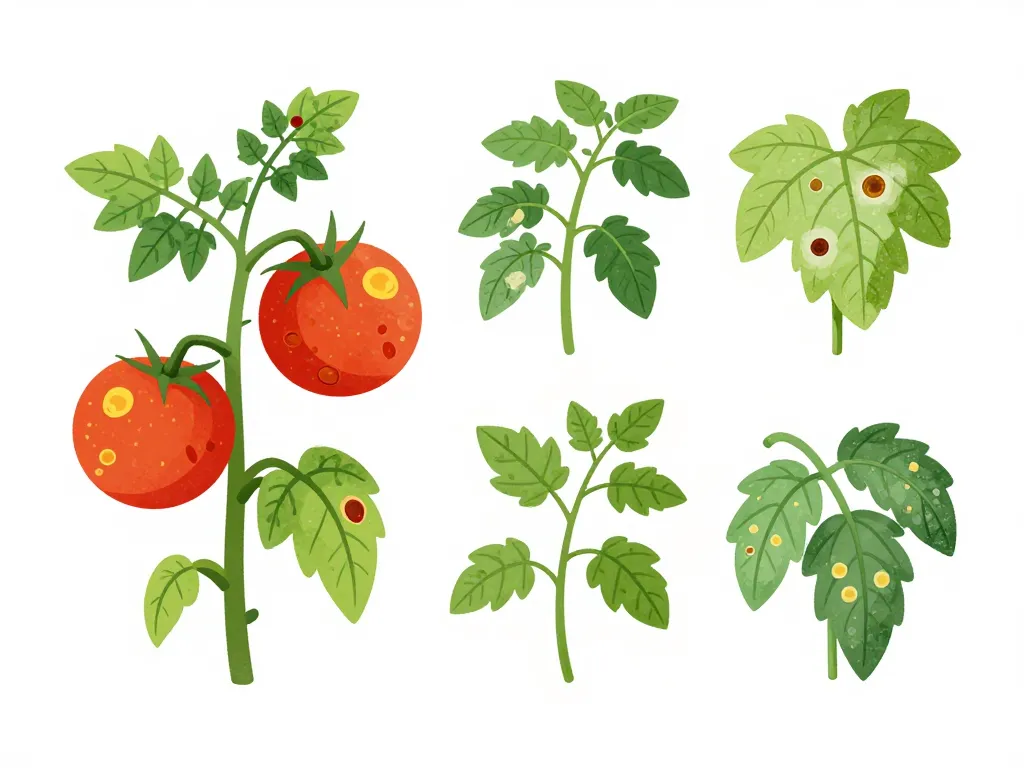 Maladies de la tomate photos symptômes visibles