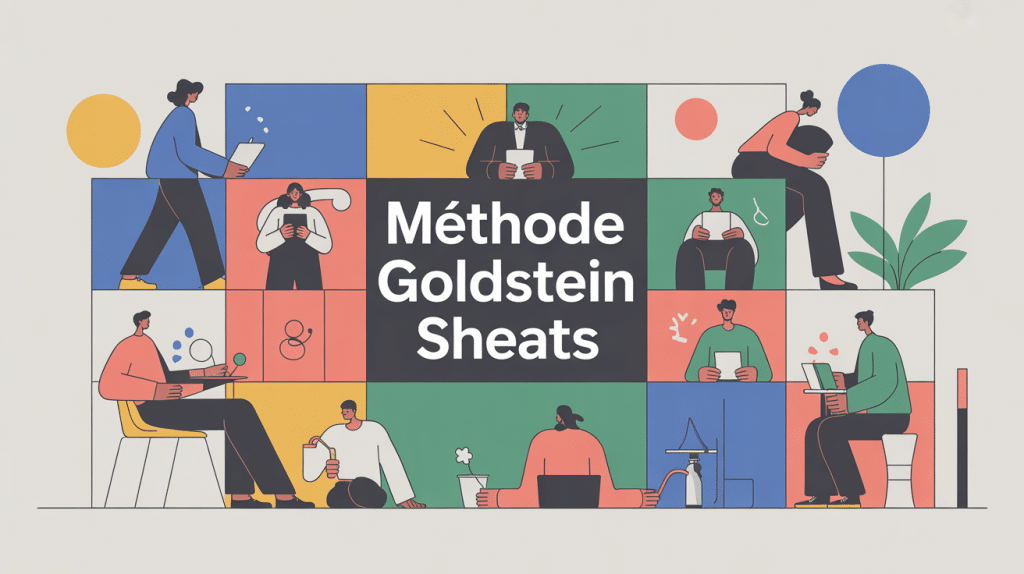 illustration équipe méthode goldstein sheats innovation