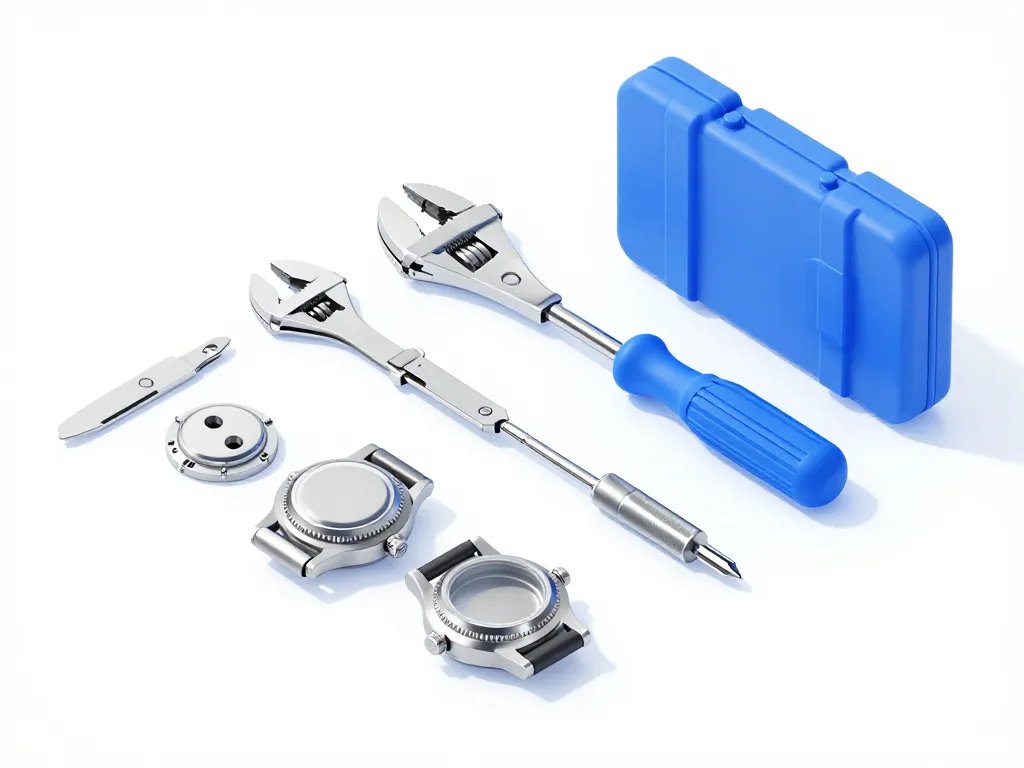 Outil pour ouvrir les montres disposés autour de montres à fond vissé et clipsé