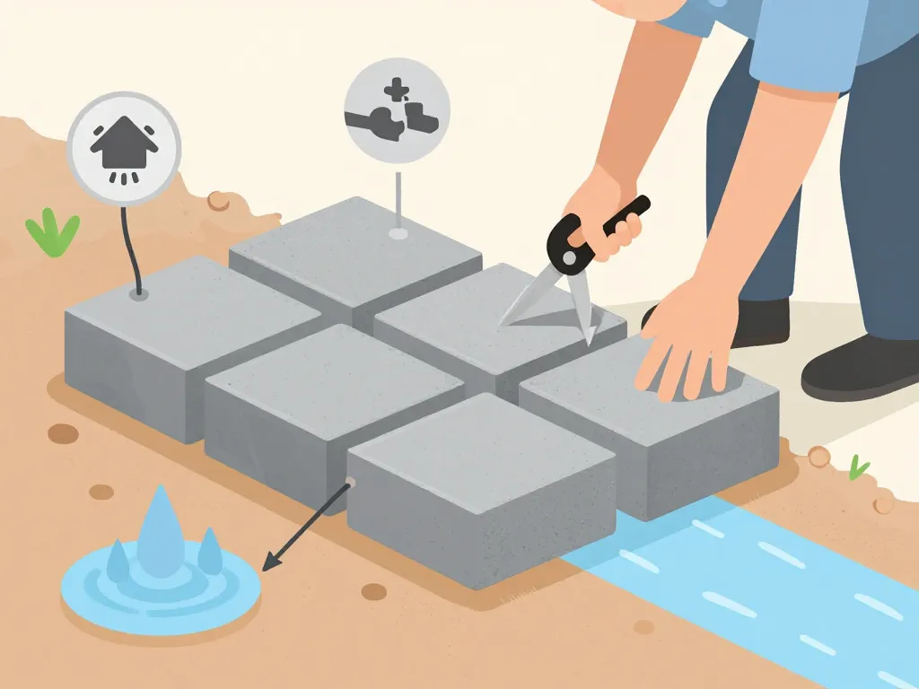 peut on recouvrir des pavés autobloquants illustration vérification technique