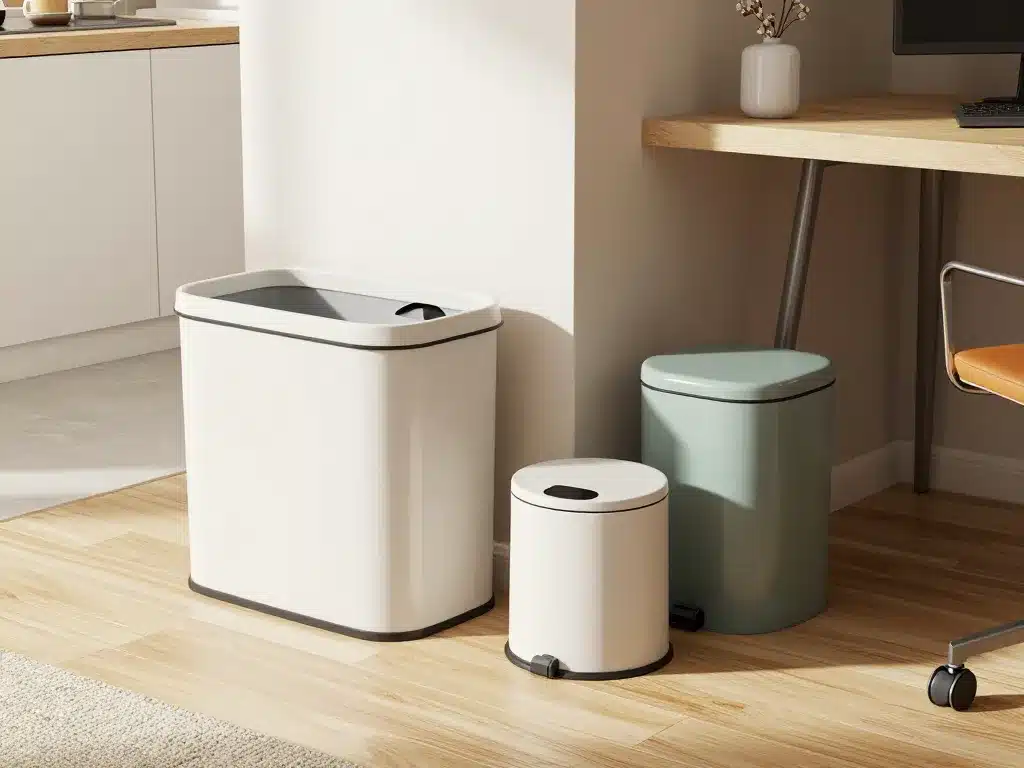poubelle design cuisine salle bains bureau