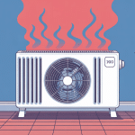 illustration radiateur ne chauffe pas tuyau froid ambiance moderne