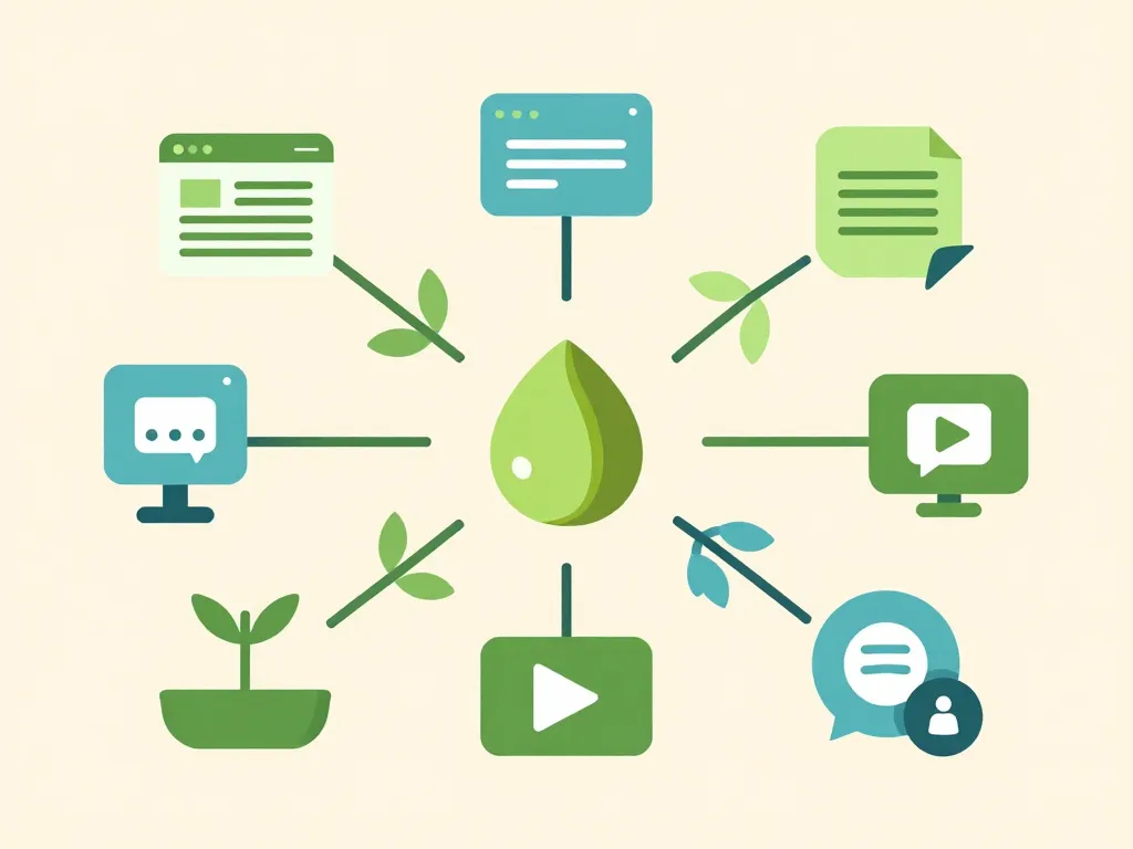 Diagramme ressources les jardinautes outils digitaux