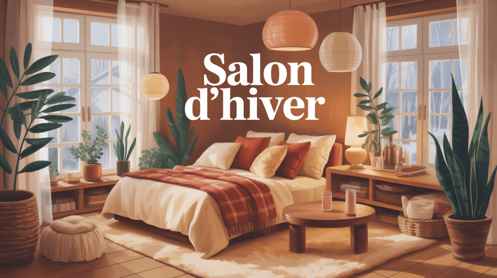 salon d hiver ambiance cosy et lumineuse