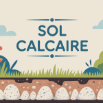 sol calcaire illustration jardin reconnaissance