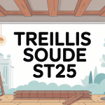 treillis soudé st25 intégré dans dalle béton chantier résidentiel