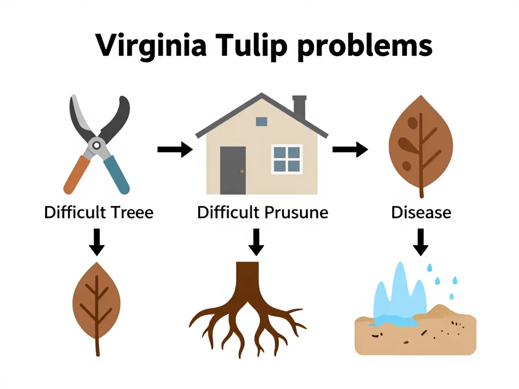 tulipier de virginie inconvénients concept entretien racines maladies