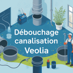 veolia débouchage canalisation tarif plombier outils