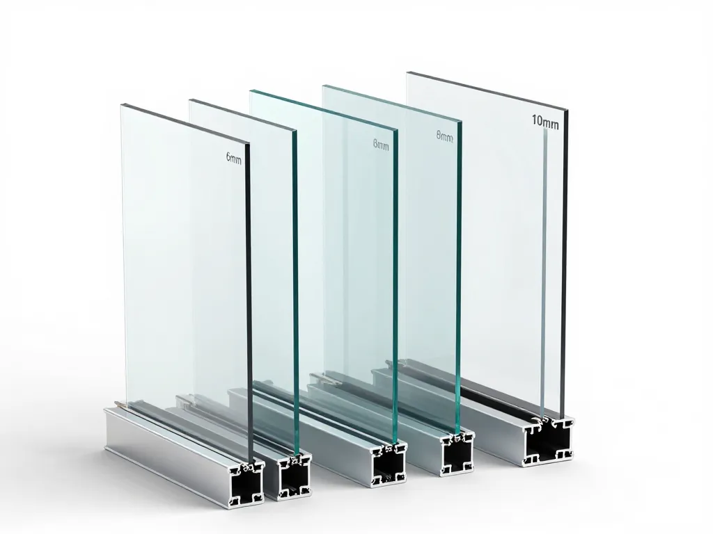 vitres pour douche épaisseur traitement anticalcaire