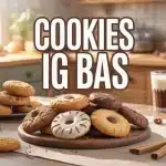 assortiment de cookies IG bas avec noisettes et chocolat noir