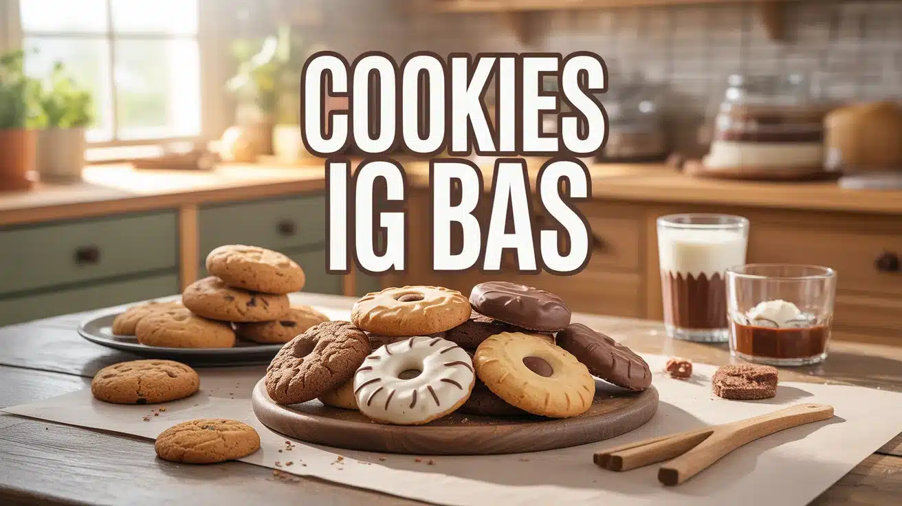 assortiment de cookies IG bas avec noisettes et chocolat noir