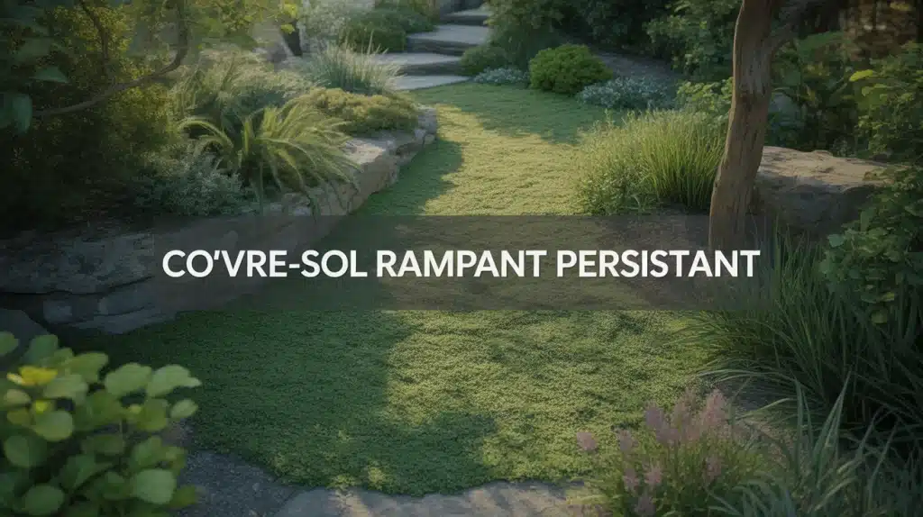 couvre sol rampant persistant dense sur talus