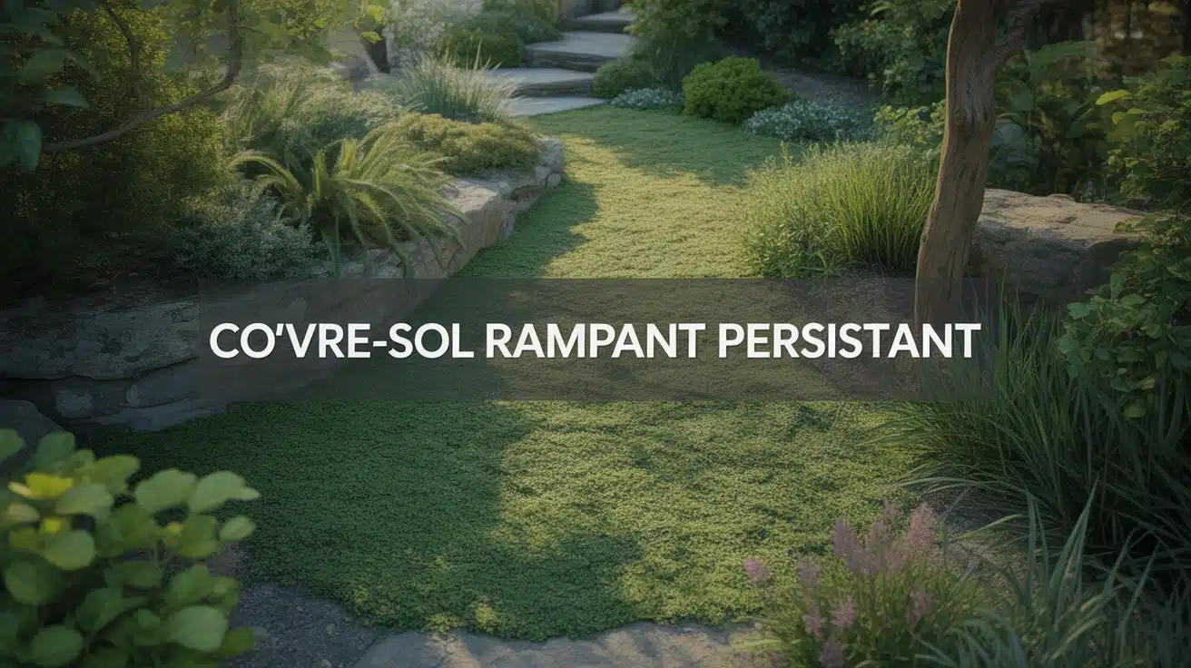 couvre sol rampant persistant dense sur talus