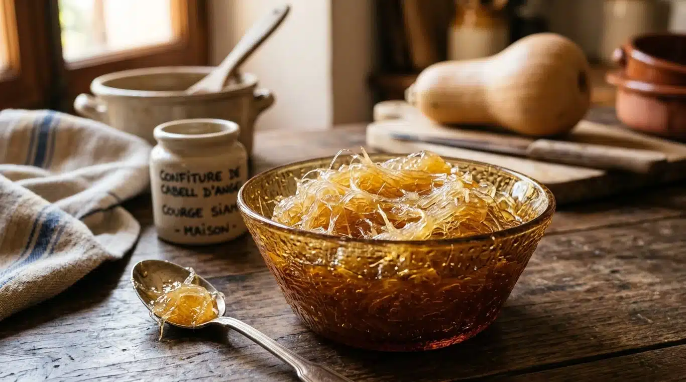 Confiture de cheveux d'ange à la courge de Siam