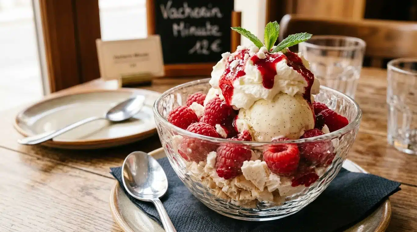 Vacherin Minute signature du Caffè Forté
