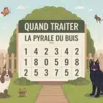 calendrier quand traiter la pyrale du buis avec buis chenilles papillons