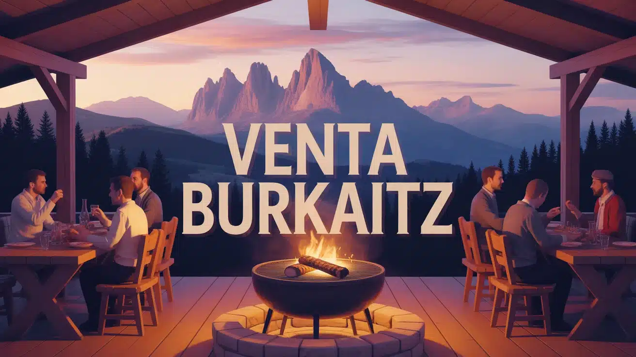 Venta Burkaitz vente basque feu de bois grillades