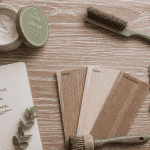 ceruser un bois vue outils et plan de travail