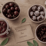 conserver des cerises différentes méthodes en photo