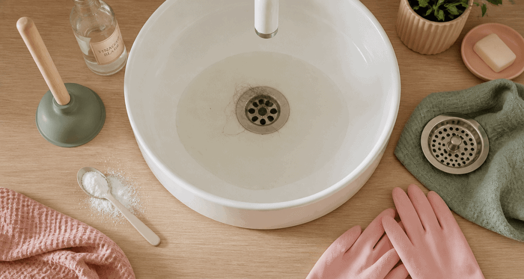 lavabo bouché que faire vue produits naturels