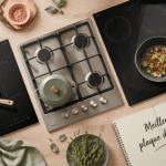 meilleur plaque de cuisson induction gaz vitrocéramique alignées cuisine