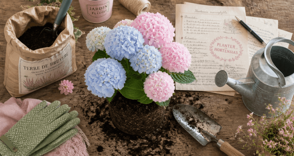 quand planter des hortensias illustration plantation