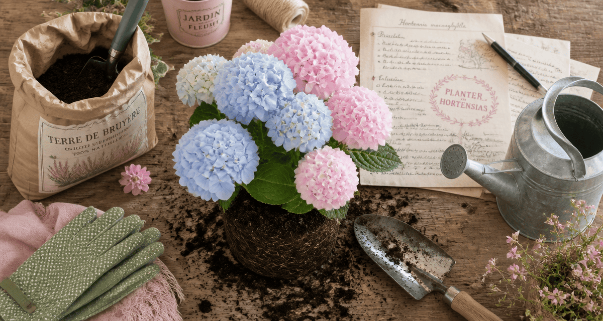 quand planter des hortensias illustration plantation