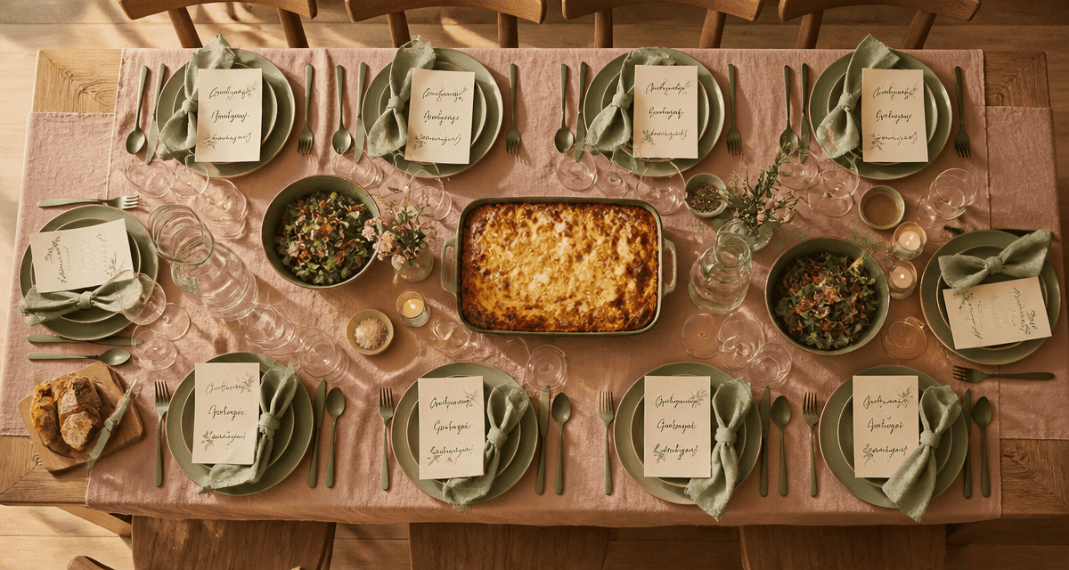recette 10 personnes grande table lasagnes