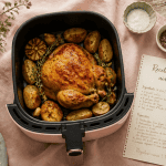 recette facile air fryer poulet pommes de terre