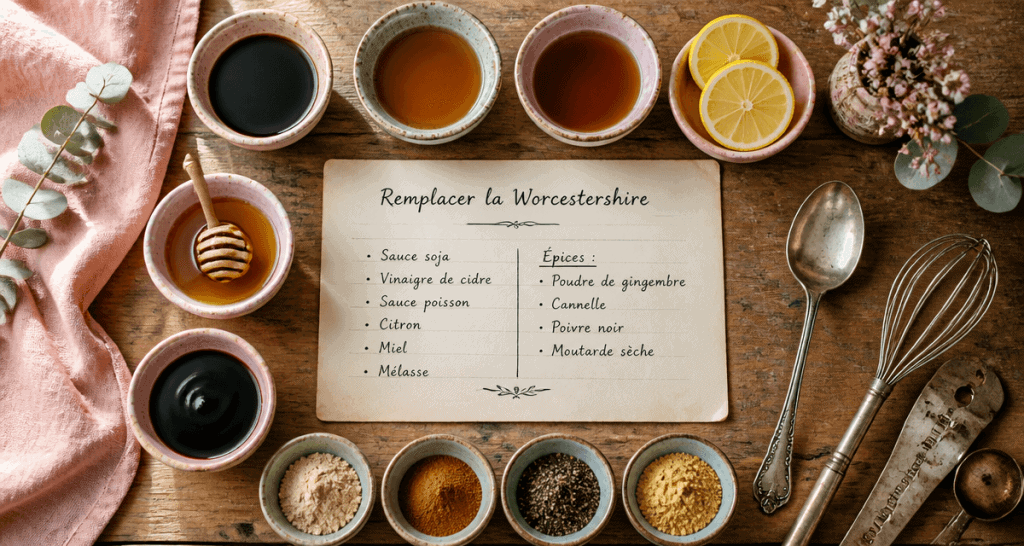 sauce worcestershire remplacer ingrédients substituts