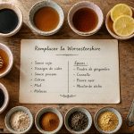 sauce worcestershire remplacer ingrédients substituts