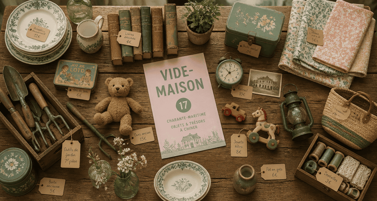 vide maison 17 objets charente maritime