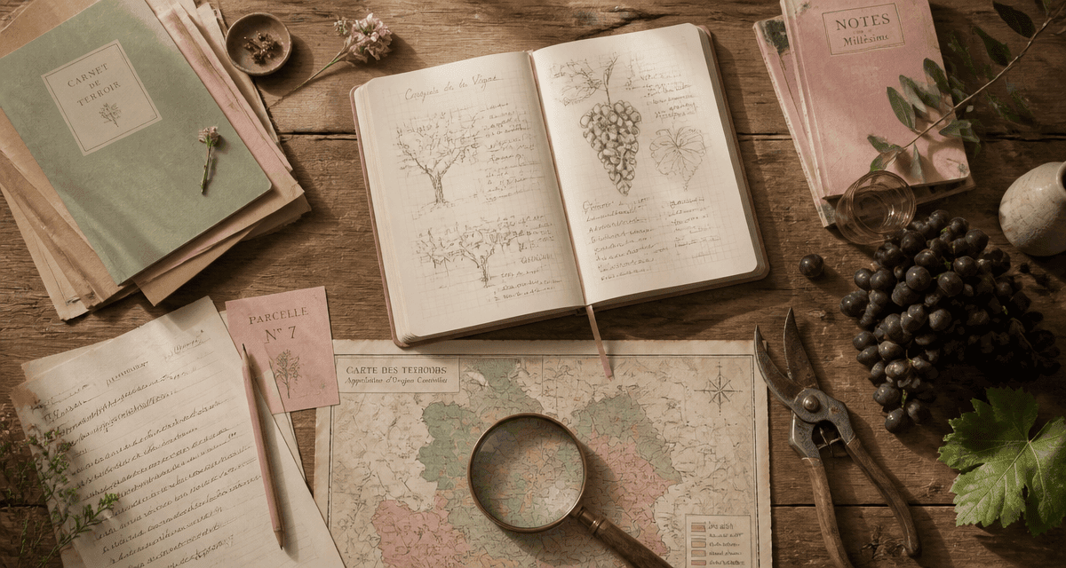 bureau viticulture schémas vignes outils