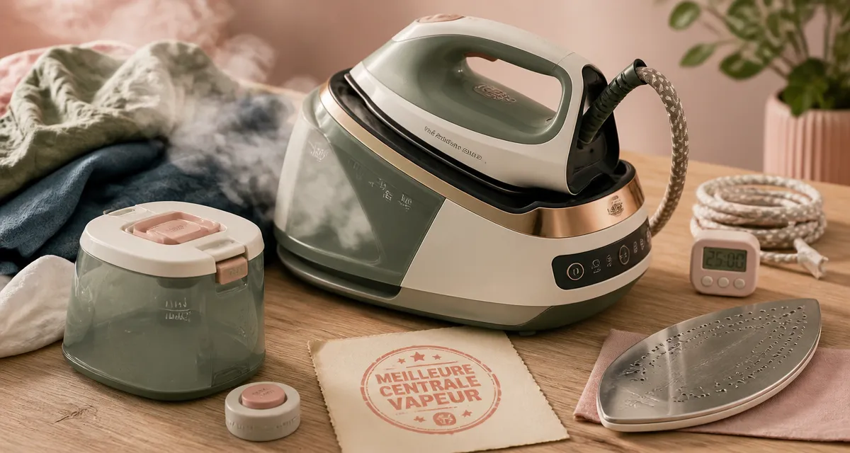 Meilleure centrale vapeur : vapeur rapide sur linge