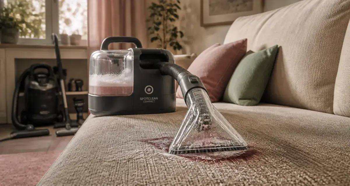 Meilleure shampouineuse pour nettoyer un canapé, injection extraction