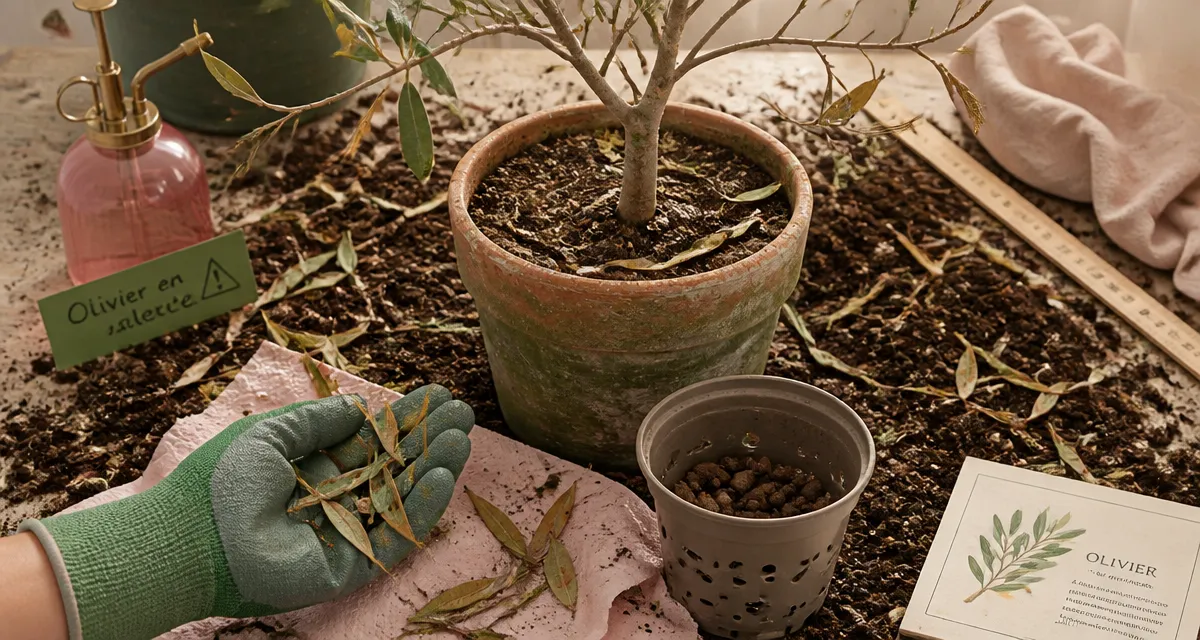 Olivier perds ses feuilles : cycle naturel ou maladie