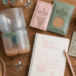piège à moustiques maison DIY, ingrédients et carnet