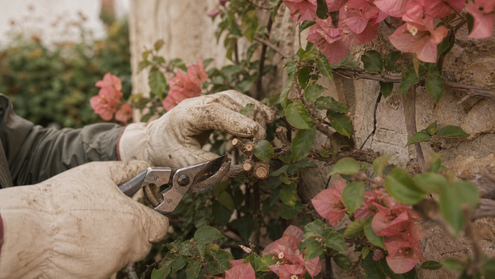 Quand tailler les bougainvilliers : bougainvillier taillé pour floraison record