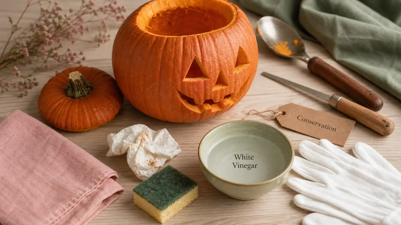 Conserver citrouille halloween : vinaigre et froid pour éviter la pourriture