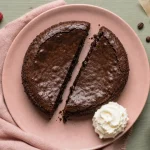 Kladdkaka moelleux au centre collant, cuisson 175°C