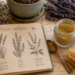 Plantes mellifères : nectar, pollen et miellat en saison