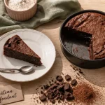 Recette gâteau au chocolat facile : part de gâteau fondant au chocolat